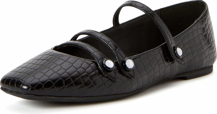 Katy Perry Women's The Evie Button Flat Ballet