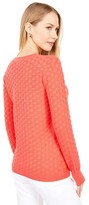 Thumbnail for your product : Vince Camuto Long Sleeve Crew Neck Wave Texture Sweater