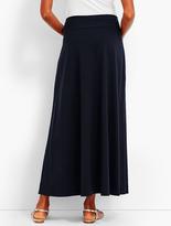Thumbnail for your product : Talbots Faux-Wrap Jersey Maxi Skirt