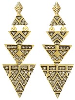 Thumbnail for your product : House Of Harlow Pave Tribal Triangle Earrings