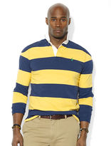 Thumbnail for your product : Polo Ralph Lauren Big and Tall Striped Rugby Shirt-FRENCH NAVY-1XB