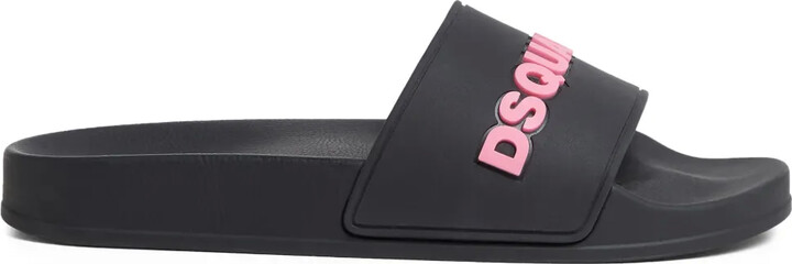 DSQUARED2 Logo-Print Slides