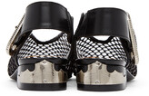 Thumbnail for your product : Toga Pulla Black Mesh Ballerina Slippers