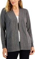 Thumbnail for your product : Karen Scott Women's Two Pocket Cardigan, Created for Macy's