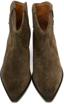 Thumbnail for your product : Isabel Marant Brown Dewina Boots