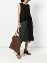 Thumbnail for your product : Guidi structured tote bag