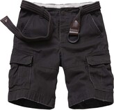 Thumbnail for your product : MUST WAY Men's Casual Cotton Twill Cargo Shorts Multi Pocket Loose Fit Work Shorts 8063 Deep Gray