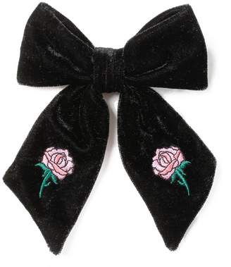 Topman Black Rose Bow Tie*