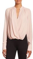 Thumbnail for your product : BCBGMAXAZRIA Jaklyn Draped Front Blouse