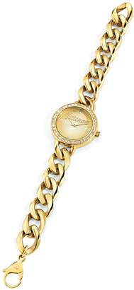 Just Cavalli Women's -Tone Steel Bracelet & Case Quartz Analog Watch R7253212502
