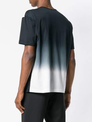 Issey Miyake colour-block short sleeve T-shirt