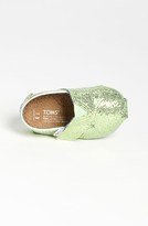 Thumbnail for your product : Toms 'Classic Tiny - Glitter' Slip-On (Baby, Walker & Toddler)