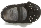 Thumbnail for your product : Stuart Weitzman Metallic Crib Shoe (Baby)