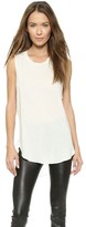 Thumbnail for your product : Haute Hippie Tank with Shirttail Hem