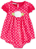 Thumbnail for your product : First Impressions Baby Girls' Spotted Sunsuit