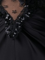 Thumbnail for your product : Alessandra Rich Lace-Front Gown