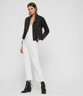 Thumbnail for your product : AllSaints Papin Leather Biker Jacket