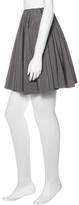Thumbnail for your product : Prada Satin Flared Skirt
