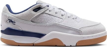 Jordan Kids' Flight Court Sneakers Big 4 Regular Neutral Grey/Midnight Navy/White