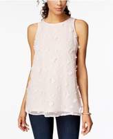 Thumbnail for your product : Charter Club Crew-Neck Floral-Appliqué Shell, Created for Macy's