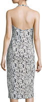 Thumbnail for your product : Shoshanna Sleeveless Lace Midi Dress