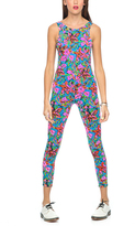 Thumbnail for your product : ChicNova Fluorescence Print Close-fitting Jumpsuits & Rompers