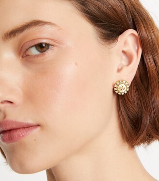 Tory Burch Kira Crystal Stud Earring - ShopStyle