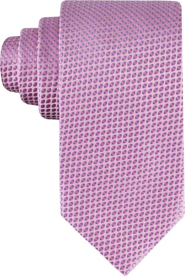 Tommy Hilfiger Men's Hans Micro Geometric Motif Pattern Tie