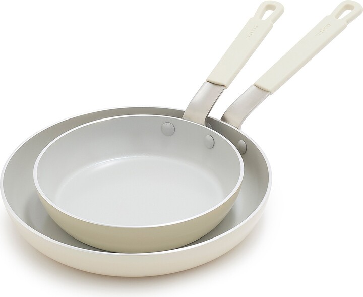Bobby Flay by GreenPan Ceramic Nonstick 8" and 0" Fry Pan Set