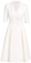 Thumbnail for your product : Badgley Mischka Flared Elbow Sleeve Suit Dress