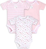 Thumbnail for your product : Burt's Bees Baby Baby Bodysuits 3-Pack Long & Short-Sleeve One-Pieces 100% Organic Cotton