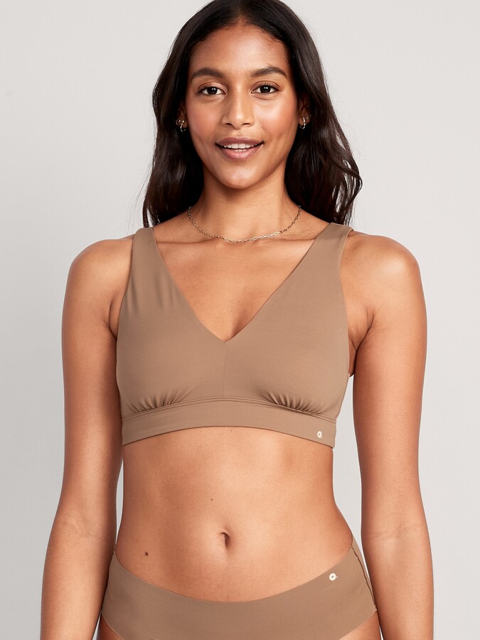 Old Navy Light-Support Ribbed Supima® Cotton Cami Bralette for