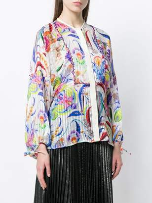 Etro floral blouse