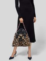 Thumbnail for your product : Marc Jacobs Printed Ponyhair Satchel Brown Printed Ponyhair Satchel