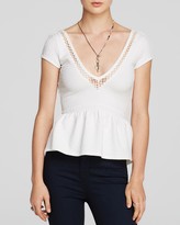 Thumbnail for your product : Free People Top - We Can Dance Peplum