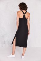 Thumbnail for your product : Silence & Noise Silence + Noise Straight-Neck Jumper Midi Dress