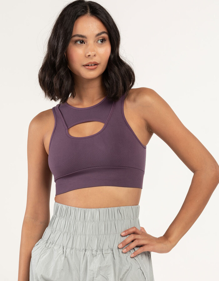 Free People Every Single Time Cut Out Sports Bra - ShopStyle
