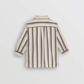 Thumbnail for your product : Burberry Striped Cotton Wool Shirt
