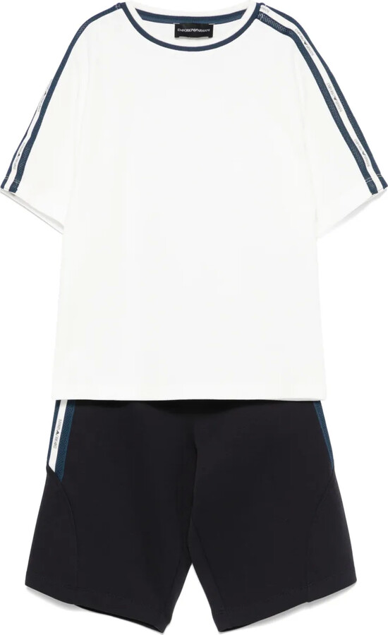 Emporio Armani Kids Logo-Tape Tracksuit