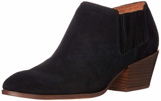 franco sarto suede ankle booties