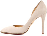 Thumbnail for your product : Charlotte Olympia The Lady is a Vamp Suede Pump