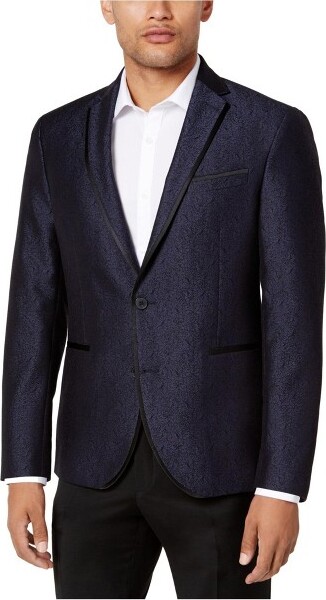Kenneth Cole KennethColeMensShineDinnerTwoButtonBlazerJacket41244Regular