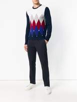 Thumbnail for your product : Ballantyne diamond pattern jumper