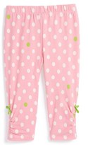 Thumbnail for your product : Hatley Ruched Polka Dot Leggings (Little Girls & Big Girls)