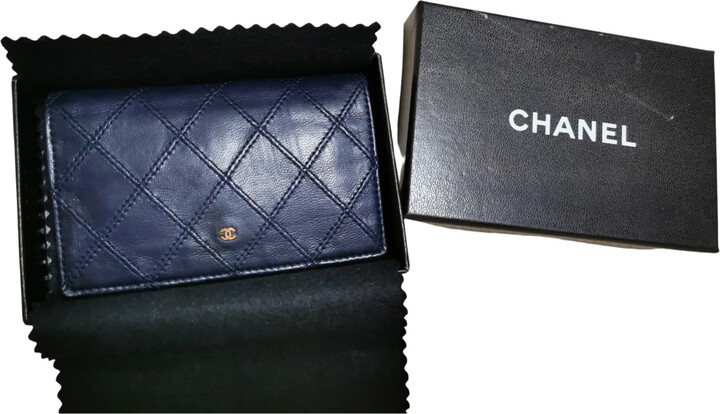 Chanel Timeless/Classique leather card wallet - ShopStyle