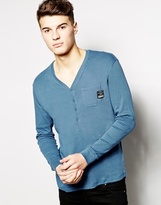 Thumbnail for your product : Voi Jeans Long Sleeve T-Shirt - Blue