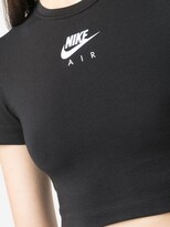 Thumbnail for your product : Nike logo-print cropped T-shirt