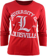Thumbnail for your product : Royce Apparel Inc Women's Long-Sleeve Louisville Cardinals Graphic T-Shirt