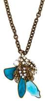Thumbnail for your product : Bijoux Heart Crystal & Resin Pendant Necklace
