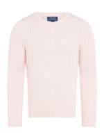 Thumbnail for your product : Polo Ralph Lauren Girls Ralph Lauren Cable Cardi with Small Pony